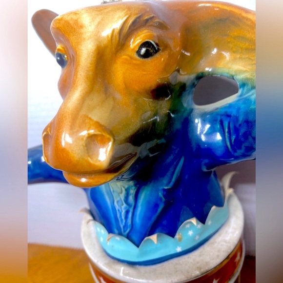 Vintage 1970’s Jim Beam Democrat Donkey Political Decanter 1976 - Picture 2 of 7